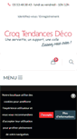 Mobile Screenshot of croqtendancesdeco.com